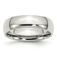 thumbnail image 1 of Stainless Steel 6mm Polished Band Ring - Size 11.5, 1 of 2