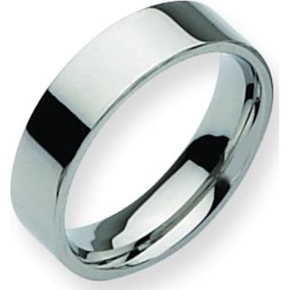 Stainless Steel 6mm Wedding Ring Band Size 6.5
