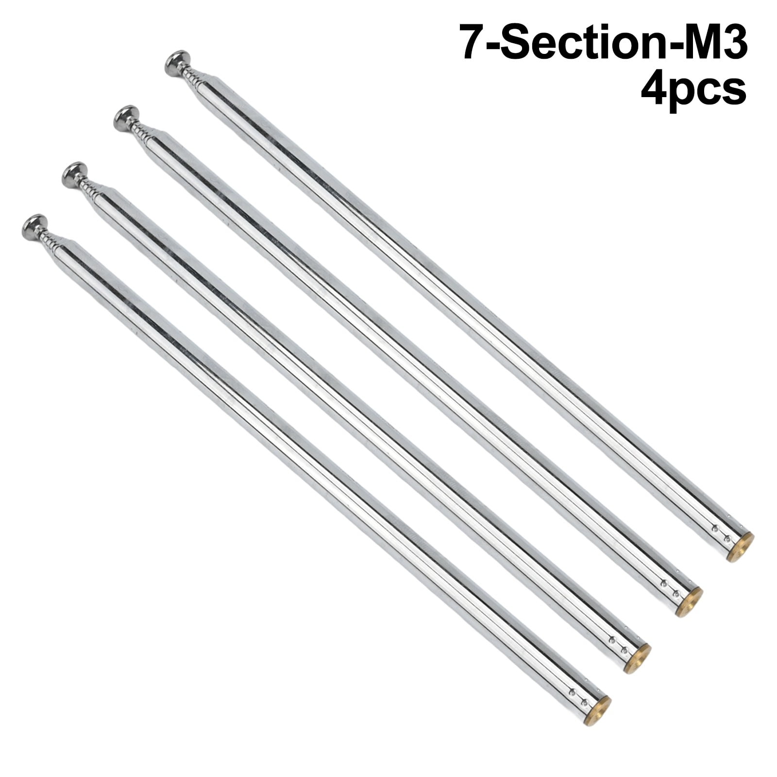 Stainless Steel 96Cm Telescopic Antenna For Am Fm Radio And Television ...