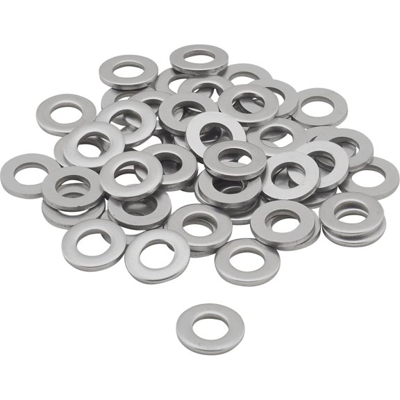 Stainless Steel AN Washers, 1/4 Inch, Pack/50
