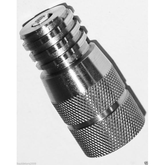 Stainless Steel Adapter For Paintball CO2 Tanks to fit Soda maker Beverage Machines.