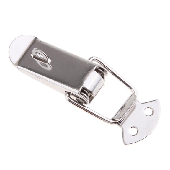 Stainless Steel Adjustable Latch Self-lock Toggle Clamp for Box , 64x24mm , 56x22mm