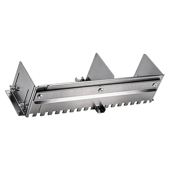 Stainless Steel Adjustable Notched Trowel for Adhesive Application