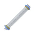 thumbnail image 1 of Stainless Steel Adjustable Rolling Pin With Thickness Rings Measuring Pastry Mat Nonstick Easy Clean Dough Roller For Pizza Cookie Fondant Pie Bread Home Baking Kitchen Bakeware Tool, 1 of 7