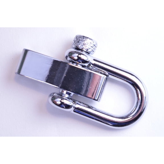 Stainless Steel Adjustable Shackle - 10 pack - Great for Paracord Crafts