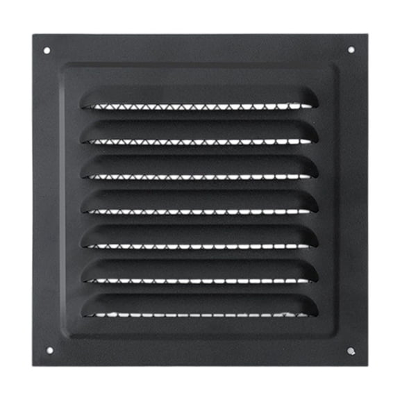 Stainless Steel Air Outlet Vent Louver Grille Cover with Screen Mesh Square Soffit Vent Dryer Vent Cover Enduring