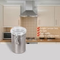 thumbnail image 1 of Stainless Steel Airtight Canister Food Bins Container for Kitchen Counter Storage with Lid 46oz, 1 of 7