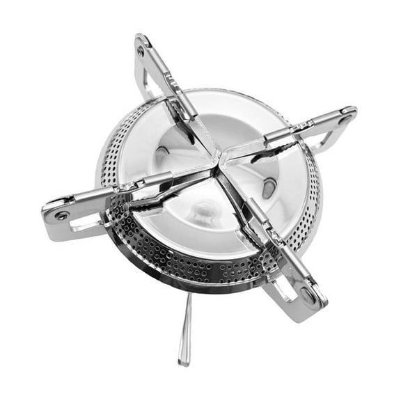 Stainless Steel Aluminum Alloy Portable Cooking Stove Gas Kitchen Range on Foot Travel