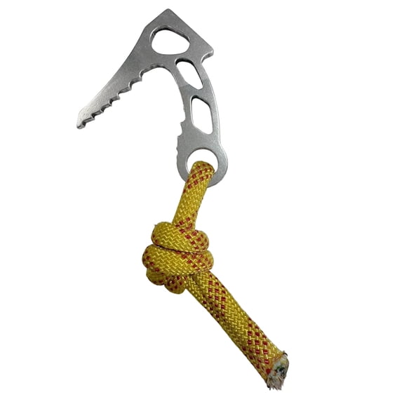 Stainless Steel Anchors Hook Rock Climbing Carabiner Hook for Professional Climbing and Outdoor Mountaineering Adventure