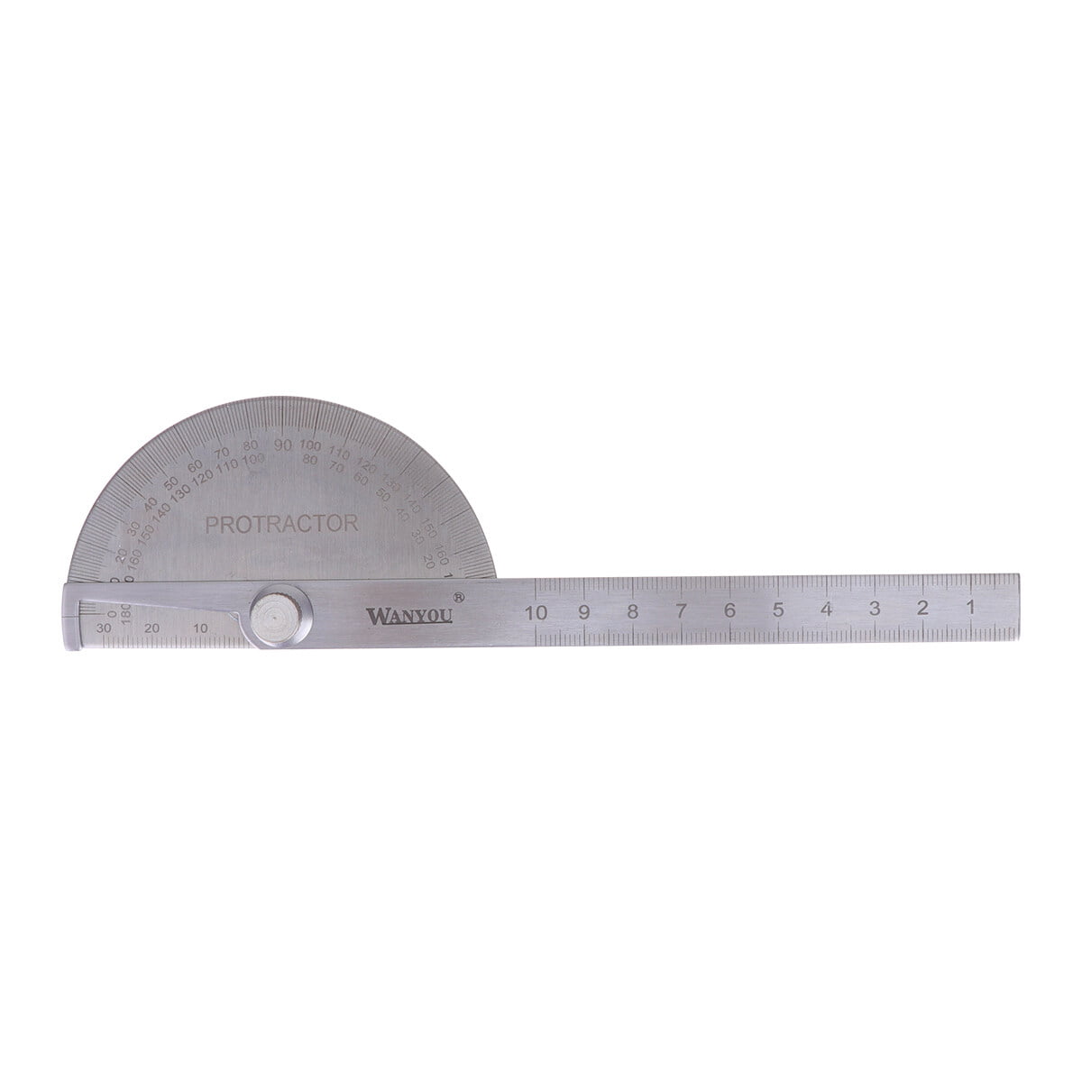 Angle Protractor 180 Degree Rotation Angle Ruler Angle Finder Ruler Measure  Tool 