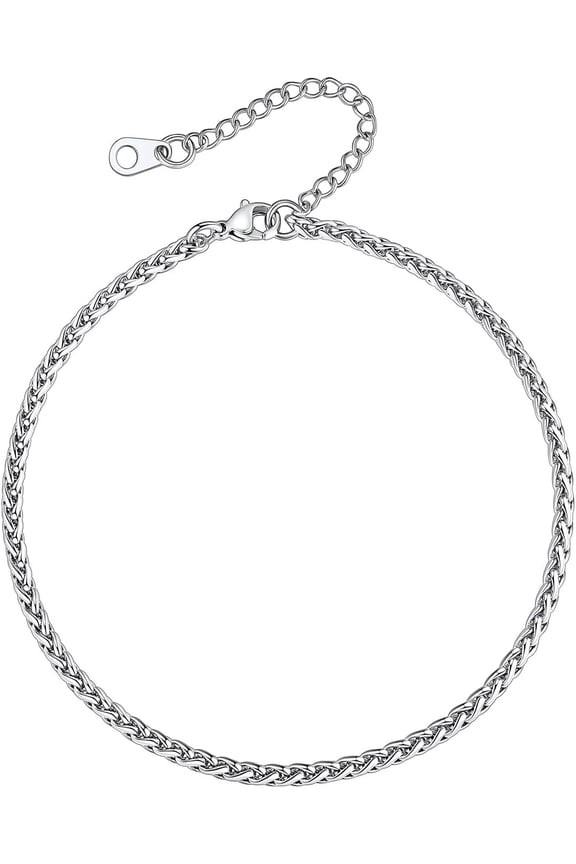 Stainless Steel Anklets Custom Ankle Chain (With Gift Package)[o4917]