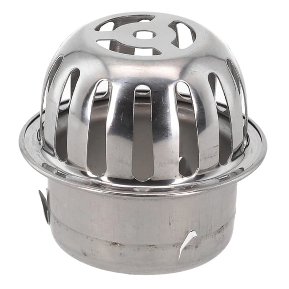 Stainless Steel Anti-Clog Roof Floor Drain Filter for Gutter and Sewer, for 50mm-200mm Pipes, Resistant, Easy to Install, Silver(63mm)