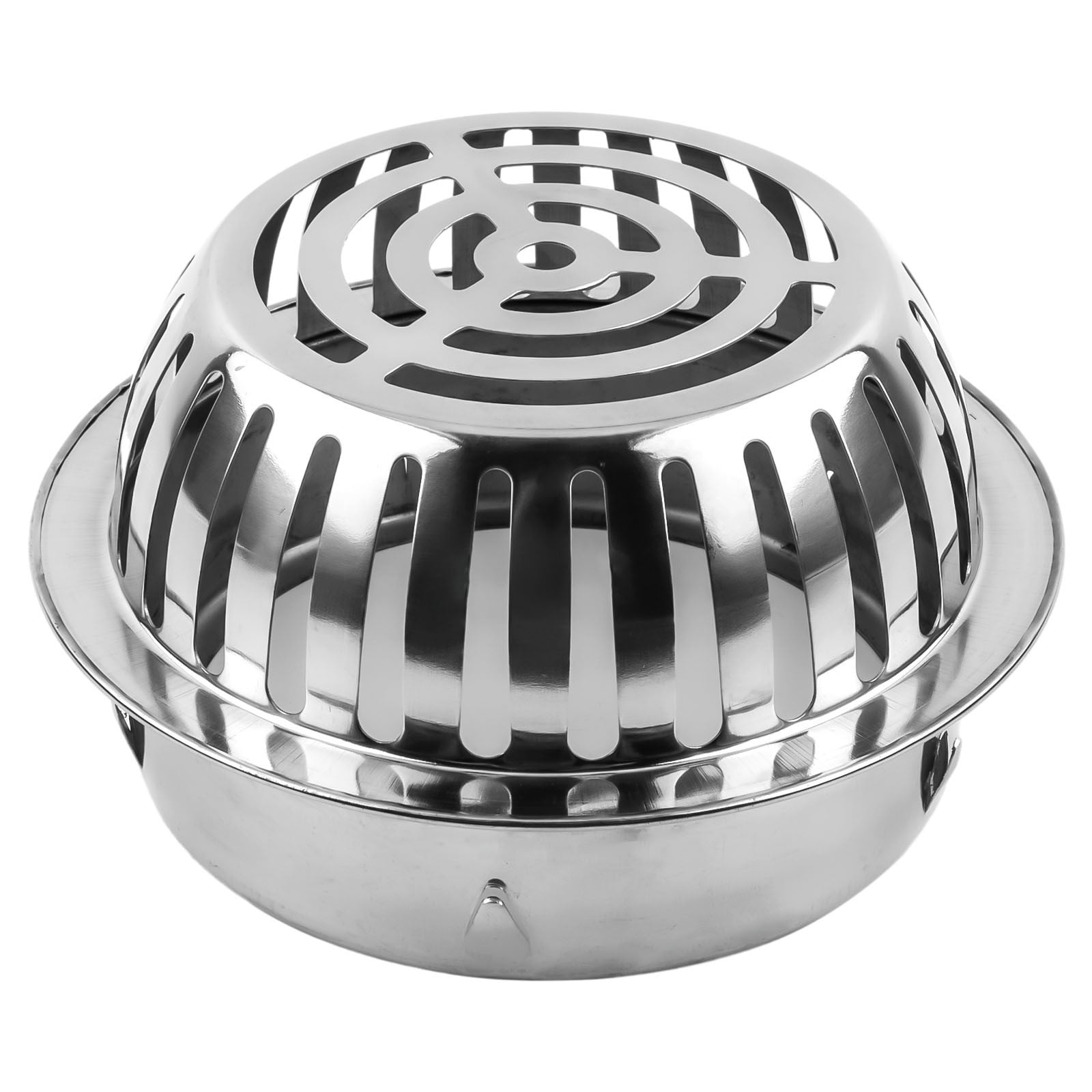 Stainless Steel Anti-Clog Roof Floor Drain Gutter Sewer Drain Filter 150Mm