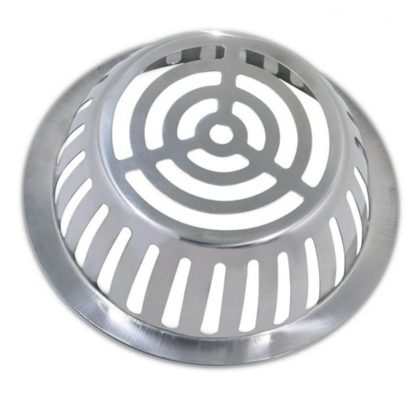 Stainless Steel Anti Clogging Outdoor Anti Blocking Strainer Dome Drain Cover , 4in
