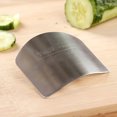 thumbnail image 1 of Kitchen Finger Guard Protector, Stainless Steel Knife Safety Shield for Vegetable Chopping & Meal Prep, 1 of 8