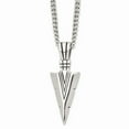 thumbnail image 1 of Stainless Steel Antiqued and Polished Dagger 22in Necklace; 22 inch; Lobster (Fancy) Clasp; for Adults and Teens; for Women and Men, 1 of 1
