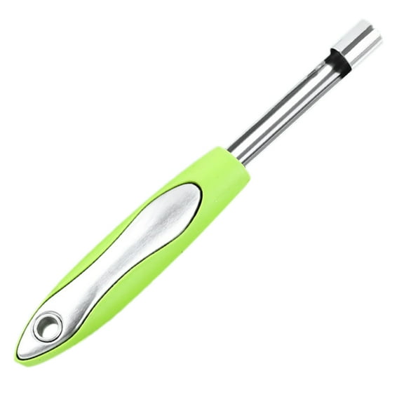 Stainless Steel Apple Corer & Pear Remover Tool - Sharp Serrated Edge Fruit Core Remover for Kitchen, Bell Peppers, Apples & Pears 2025 Upgrade