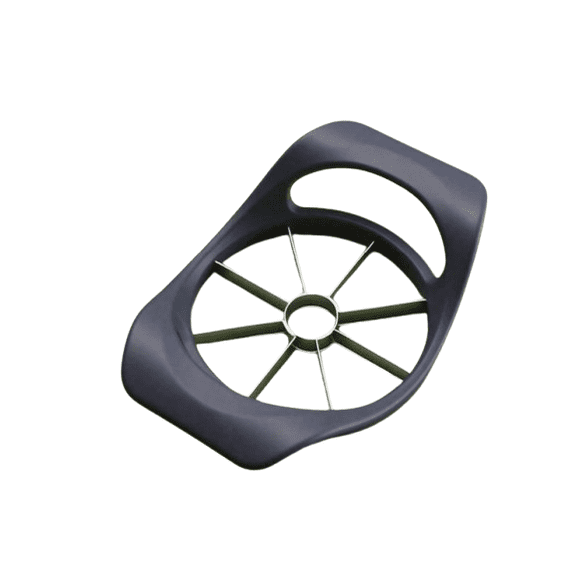 Stainless Steel Apple Cutter and Corer, One-Press Design, Core Remover for Even Slices