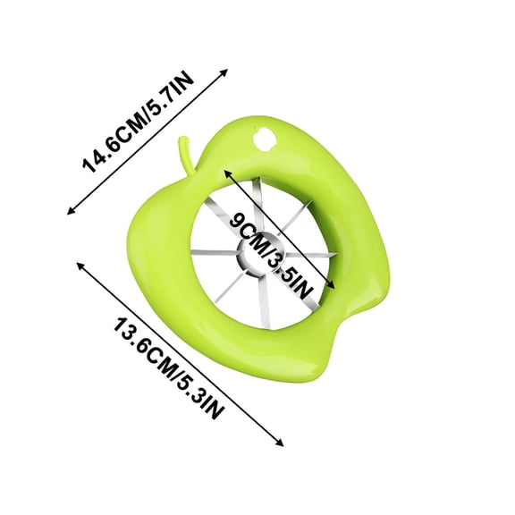 Stainless Steel Apple Slicer Corer Fruit Divider Tool for Apples Potatoes Quick Core Remover Kitchen Gadget Effortless Cutting