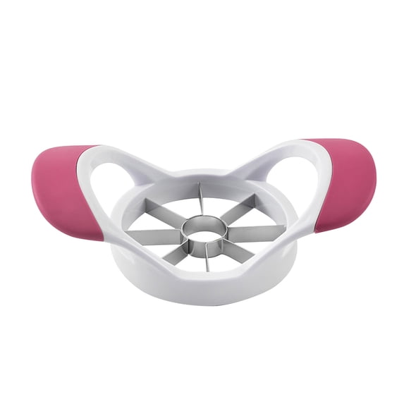 Stainless Steel Apple Slicer and Corer Wedge Cutter with Ergonomic Handle, Easy Fruit Divider for Quick Snack Prep