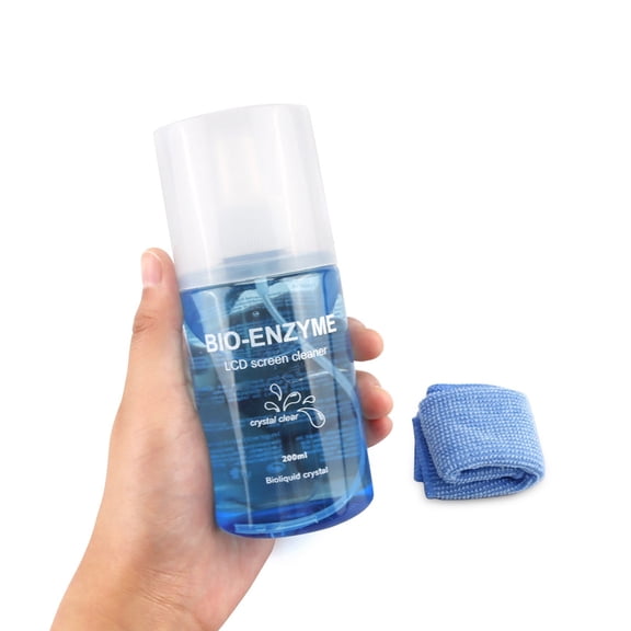 Stainless Steel Appliance Scratch Remover Computer Screen Cleaner Kit 200ml Large Bottle With Blue Bottle Design For TV Laptop Mobile Phone And LCD Screens Lent Remover