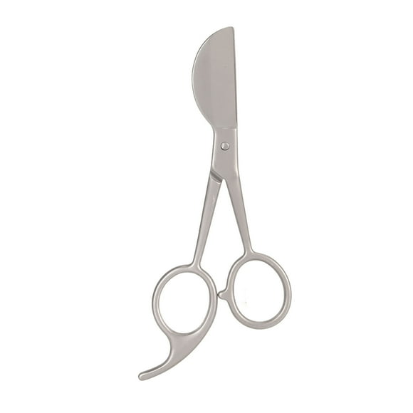 Stainless Steel Applique Scissors Duckbill Blade Comfortable Ergonomic Handle Diy Carpet Shears,Sandblasting