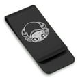 thumbnail image 1 of Stainless Steel Aquarius Zodiac (Water Bearer) Classic Slim Money Clip Credit Card Holder, 1 of 2