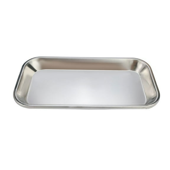 Stainless Steel Art Equipment Plate Cosmetic Storage Tray Surgical Tray Home False Dish Tool Art
