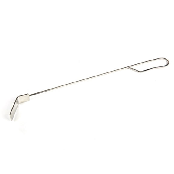 Stainless Steel Ash Removal Tool for Kamado Joe Classic I II III and, Long Handle Grill Ash Rake with Hook for Charcoal Grills