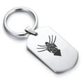 thumbnail image 1 of Stainless Steel Assassin Fantasy Class Dog Tag Keychain Circle Ring, 1 of 2
