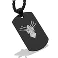 thumbnail image 1 of Stainless Steel Assassin Fantasy Class Dog Tag Pendant Necklace, 1 of 3