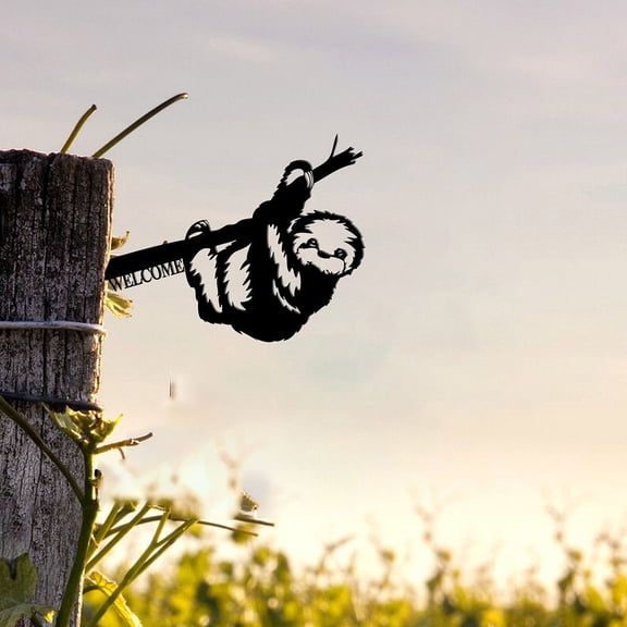 Stainless Steel Australian Bear , Metal Koala Bear Art, Garden Stake Decorative Yard Stake for Yard Outdoor Metal Art Metal Sign