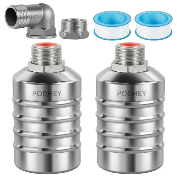 Stainless Steel Automatic Float Valve Precise Control Water Level Controller Easy Installation Water Level Control Float Valve for Sink