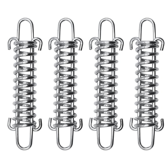 Stainless Steel Awning Tension Spring Buckle Set Heavy Duty Sun Shade Sail Fixing Kit for Camping 4 pack