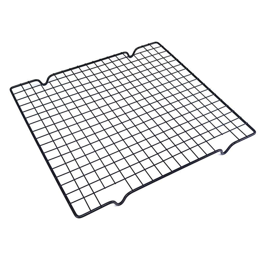 Black Stainless Steel Grid Wire Cooling Rack for Baking and Cooking