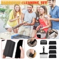 thumbnail image 1 of Stainless Steel BBQ Cleaning Brush Set - 7-Piece Grill Scraper & Tool Kit, 1 of 9