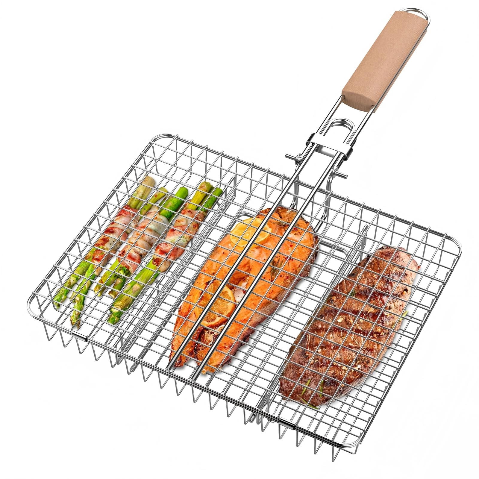 Stainless Steel BBQ Grilling Basket