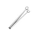 thumbnail image 1 of Stainless Steel BBQ Sausage Turner & Meat Tongs | Food-Grade Rotating Pliers for Grilling | Heat-Resistant Kitchen Tool (1 Pack) | Size S, 1 of 2