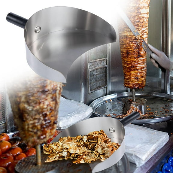 Stainless Steel BBQ Shovel – Outdoor Barbecue Grill Meat Pan Turner Spatula for Cooking and Grilling