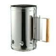 thumbnail image 1 of Homoyoyo BBQ Chimney Starter with - Handle, Ignition for Easy Lighting and Grilling, 1 of 5