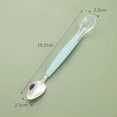thumbnail image 1 of Stainless Steel Baby Spoons, Double Headed Feeding Spoon Set, 19.5cm Silicone & Stainless Steel for Purees, Snacks & Baby Feeding Spoons, 1 of 2