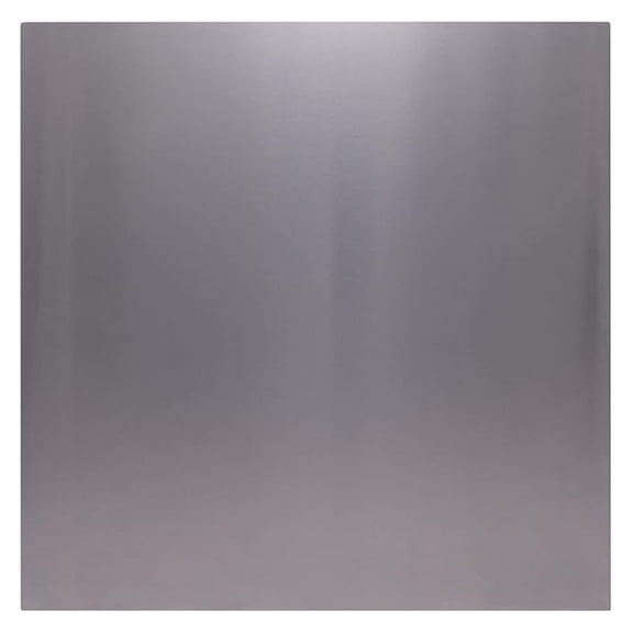 Stainless Steel Backsplash, 30" X 30", Flat Panel