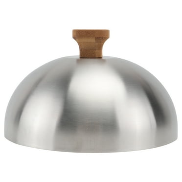 Stainless Steel Bakeware Restaurant Cloche Cover Dome Plate 20cm Griddle