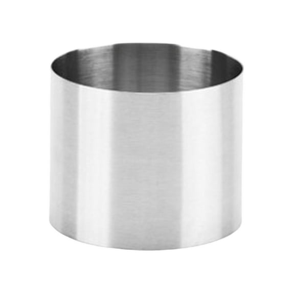 Stainless Steel Baking Cake Ring Durable Reusable Bakeware for Home Chefs Tools Even Heat Distribution