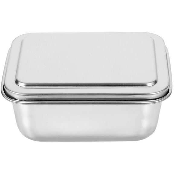 Stainless Steel Baking Pan Steaming Pan Tiramisu Baking Mold With Lid Cake Baking Mold