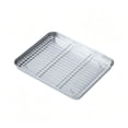 Stainless Steel Baking Sheet with Removable Rack, Heavy Duty Oven Tray ...