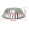 Stainless Steel Balcony Drainage Roof Round Floor Drain Cover Rain Pipe