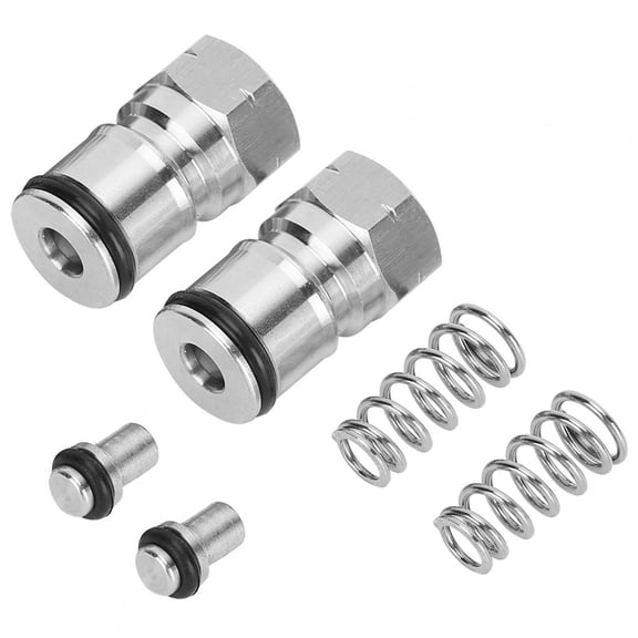 Stainless Steel Ball Lock Keg Post Assembly with Poppet and Spring Heavy Duty Replacement Parts for Home Brewing Cornelius Kegs Female Thread 19/32 inches - 18 / 1.5 cm