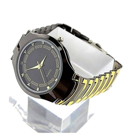 Stainless Steel Band Round Case Men's Business Watch-124