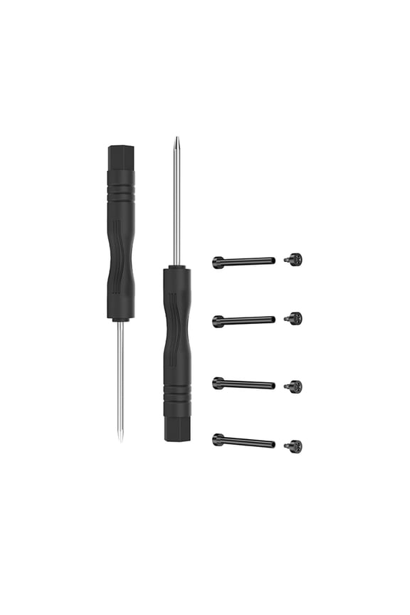 Stainless Steel Band Screws Screwdrivers Kit for Fenix 3 5 5S 5X 6X Watch Repair Screw, Black 22mm